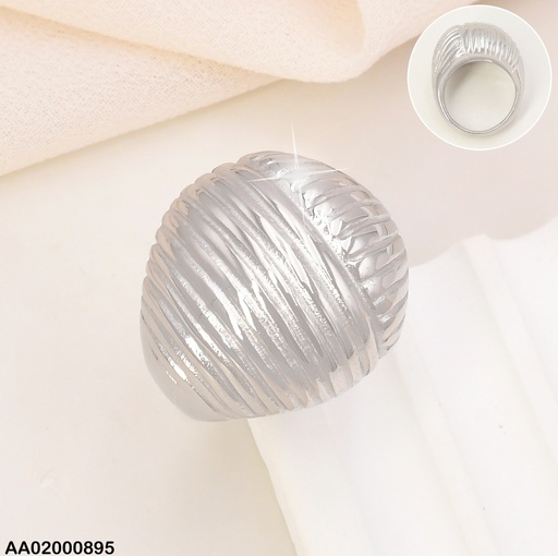 [AA02000895] ANILLO PLAT. MITAD RAYAS HORIZ/VERTICAL RA342-305