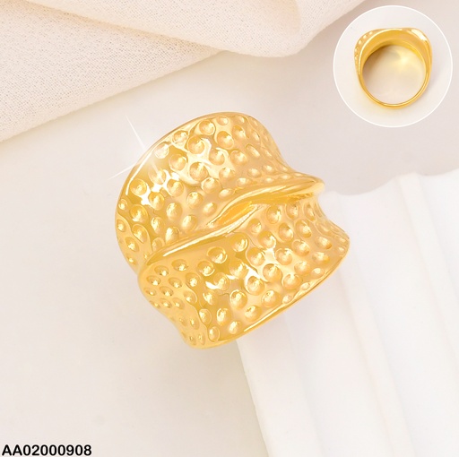[AA02000908] ANILLO LINEAS PUNTEADAS ENTRELAZADAS RA355-305