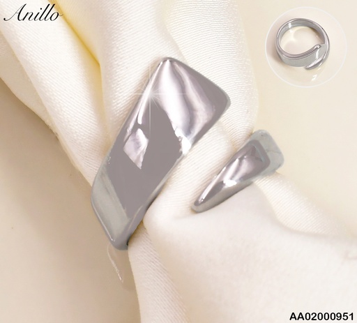 [AA02000951] ANILLO PLAT AJUSTABLE CENTRO CUADRADO/PUNTA RA448-305