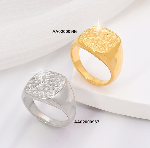 [AA02000966] ANILLO DOR / PLACA CUADRADA CORRUGADA RA471-305