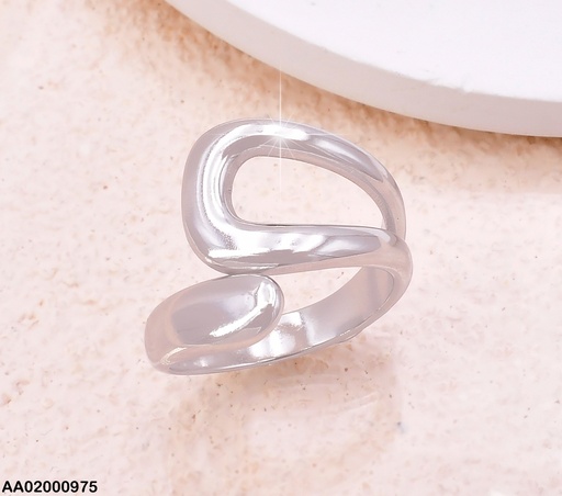 [AA02000975] ANILLO PLAT. CROQUI GOTA HORIZ. RA524-311