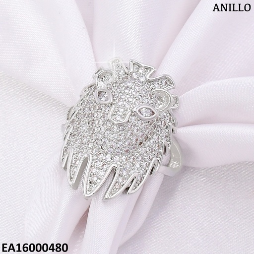 [EA16000480] ANILLO AJUST.PLAT LEON ZIRC. RE109-268