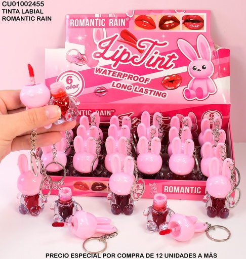 [CU01002455] LABIAL / LLAVERO EN FORMA DE CONEJITO R1653