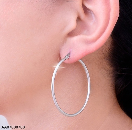 [AA07000700] ARGOLLAS PLAT. LISAS 45MM C1279 (AT)