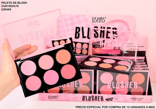 [CU01002470] BLUSHER (8) USHAS UF037