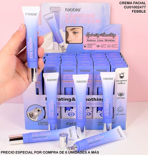 [CU01002477] CREMA P/CONTORNO HIDRATANTE SUAVIZANTE OJOS FEH008