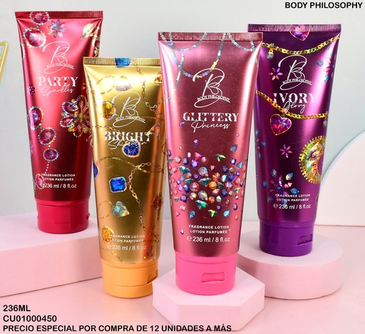 [CU01000450] CREMA PARTY JOYAS B0018-CJN FRAGANCIAS SURTIDAS