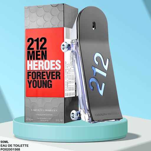 [PO02001568] PERFUME 212 MEN HEROES COLLECTOR EDITION 90ML EDT