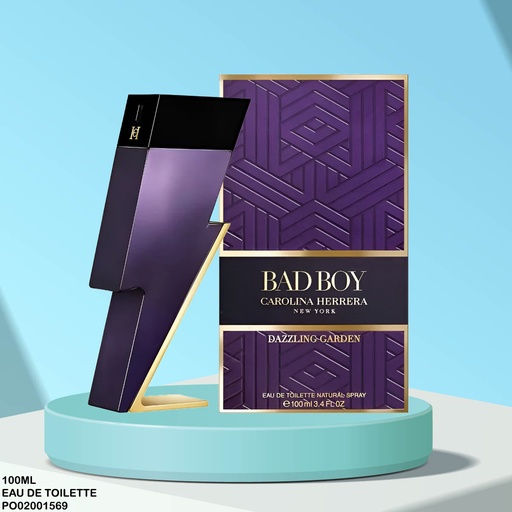 [PO02001569] PERFUME BAD BOY DAZZLING GARDEN CAROLINA H.EDT 100ML