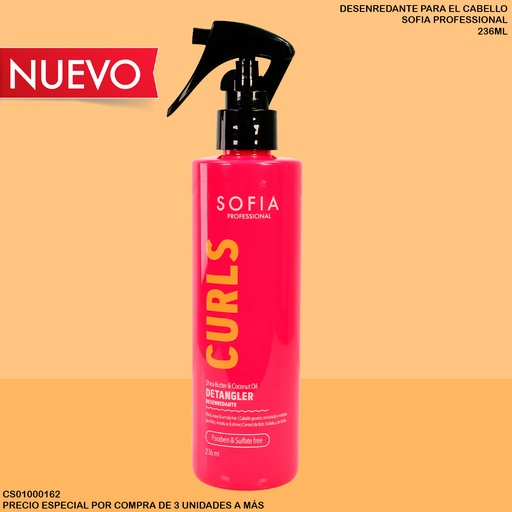 [CS01000162] DESENREDANTE CURLS SOFIA PROF. 236ML S404AS