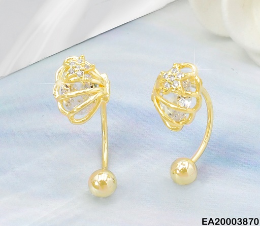 [EA20003870] ARETES TELEFONO OSTRA/ESTRELLA/PELOTITAS D/P K4805-223