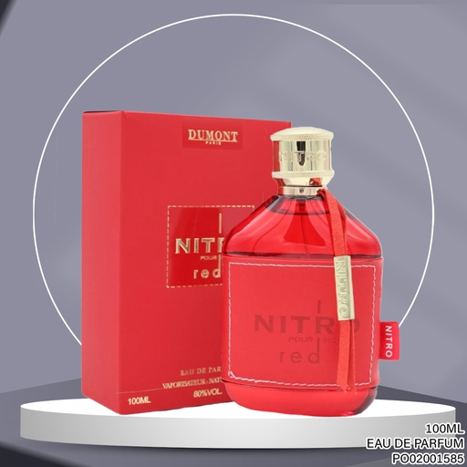 [PO02001585] PERFUME NITRO POUR HOMME RED DUMONT PARIS EDP 100ML