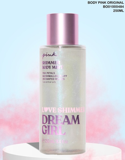 [BO01000484] BODY MIST PINK SHIMMER DREAM GIRL 250ML