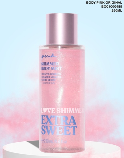 [BO01000485] BODY MIST PINK SHIMMER EXTRA SWEET 250ML