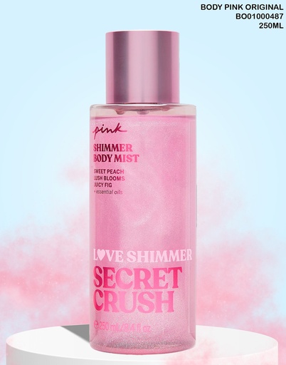 [BO01000487] BODY MIST PINK SHIMMER SECRET CRUSH 250ML