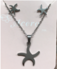 [AJ01005375] JUEGO PLAT. PLACA ESTRELLA DE MAR SA657-143 EC.