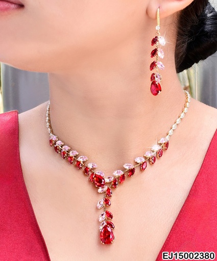 [EJ15002380] JUEGO HOJITAS ROSADAS/ROJAS SE688-300