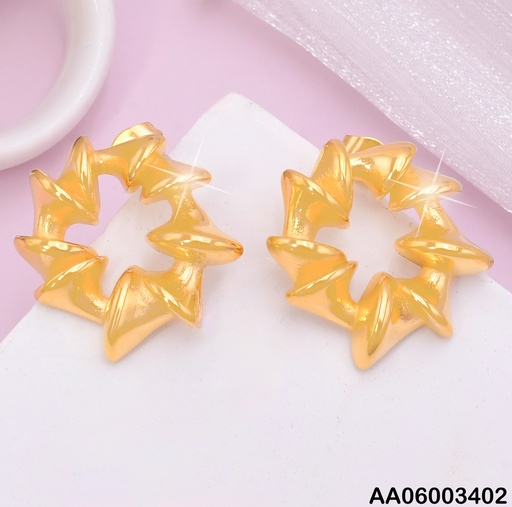 [AA06003402] ARETES DOR ESTILO GUIRNALDA VD084491-113
