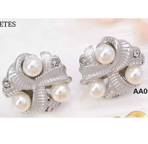 [AA06003439] ARETES PLAT.RD.HELICE C/3 PERLA VD085094-113