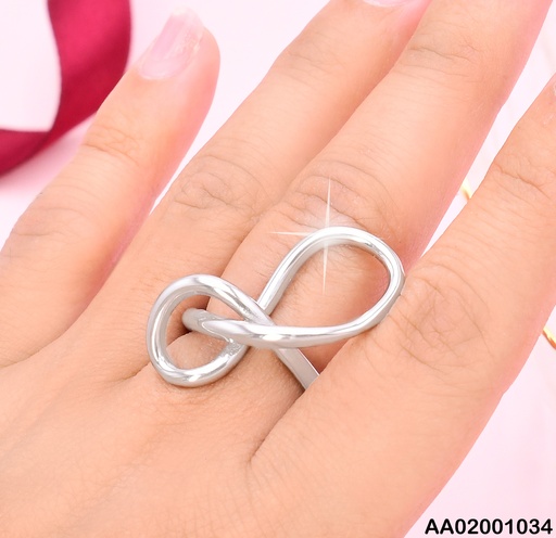 [AA02001034] ANILLO PLAT. NUDO 8 084244-113
