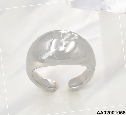 [AA02001058] ANILLO AJUST PLATEADO INFLADO RA274-305