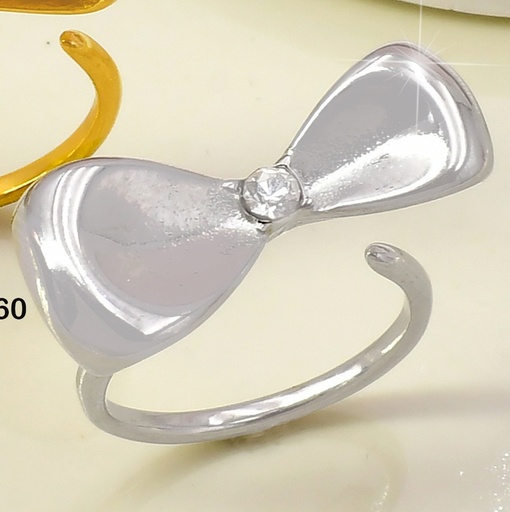 [AA02001060] ANILLO PLAT.LAZO C/ZIRC. CENTRO RA288-305