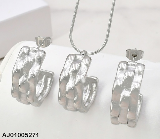 [AJ01005271] SET PLAT. "C" GRABADO FAJA RELOJ SA843-1