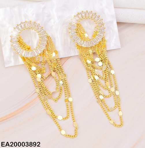 [EA20003892] ARETES CIRCULO ZIRC/ CADENAS COLGANTES EE1154-132