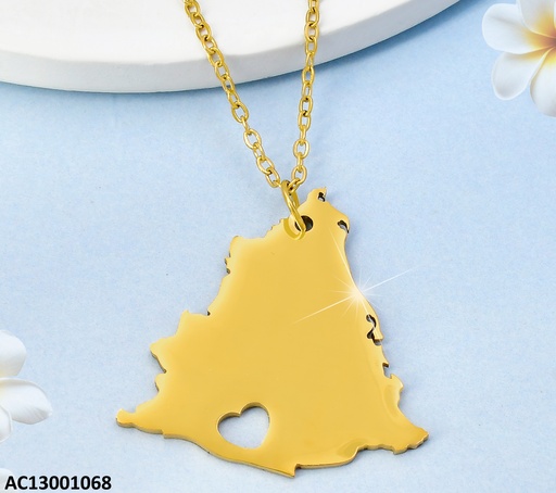 [AC13001068] CADENA TRAD.DIJE MAPA DE NICARAGUA CA383-1/K6835