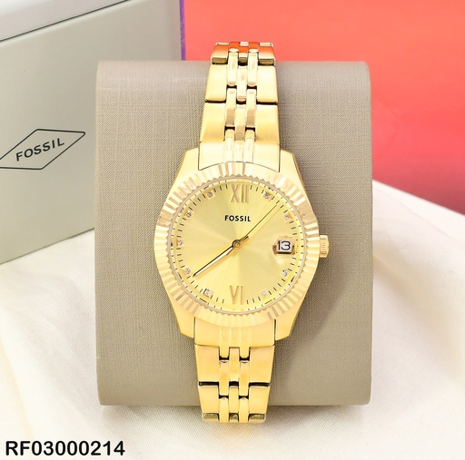 [RF03000214] RELOJ FOSSIL DAMA METALICO DORADO ES5338