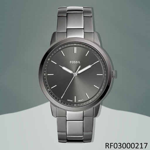 [RF03000217] RELOJ FOSSIL ANALOGO MEN MD STL FS5459 METAL NEGRO