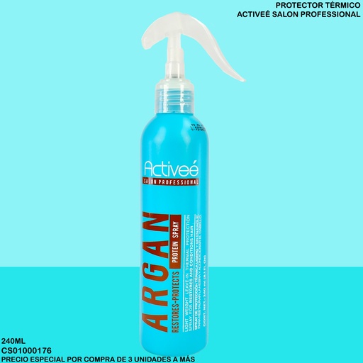 [CS01000176] PROTEINA EN SPRAY ACTIVEE  ARGAN 240ML PS1223-003