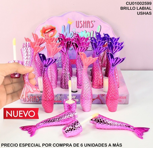 [CU01002599] LABIAL MERMAID COLA SIRENA COL.SURTIDOS UC028