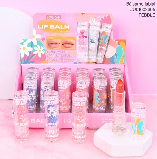 [CU01002605] BALSAMO LABIAL FLOWER FEBBLE FBC020 SURTIDOS