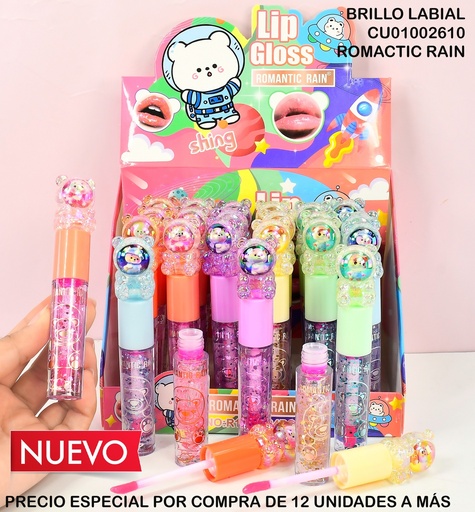 [CU01002610] LIPGLOSS OSITO ROMANTIC RAIN SURTIDOS R1099