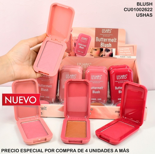 [CU01002622] BLUSH BARRA BUTTERMELT USHAS TONOS SURT.UF067A