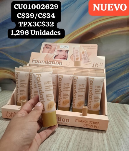[CU01002629] BASE USHAS 16H 26GR UC100A
