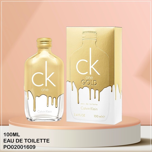 [PO02001609] PERFUME CALVIN KLEIN CK ONE GOLD EDT 100ML