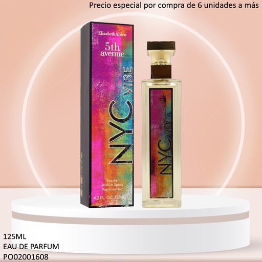 [PO02001608] PERFUME 5TH AVENUE NYC VIBE ELIZABETH ARDEN EDP 125ML