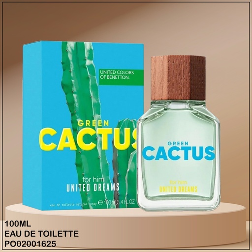 [PO02001625] PERFUME GREEN CACTUS HOMME EDT 100ML