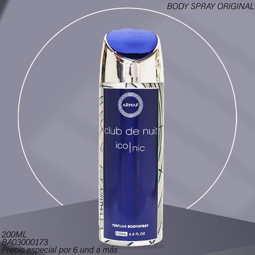 [BA03000173] BODY ARMAF CLUB DE NUIT ICONIC 200ML