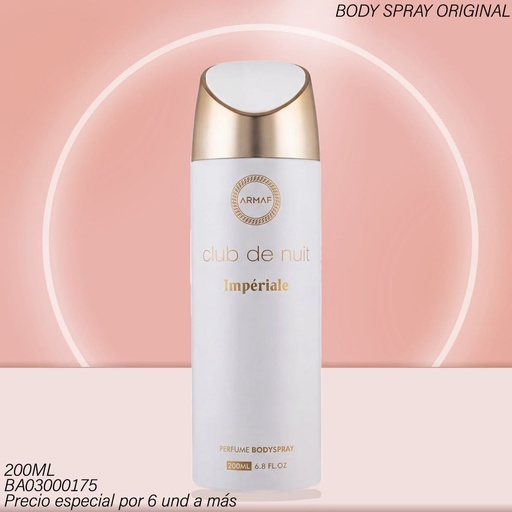 [BA03000175] BODY ARMAF  CLUB DE NUIT IMPERIALE 200ML