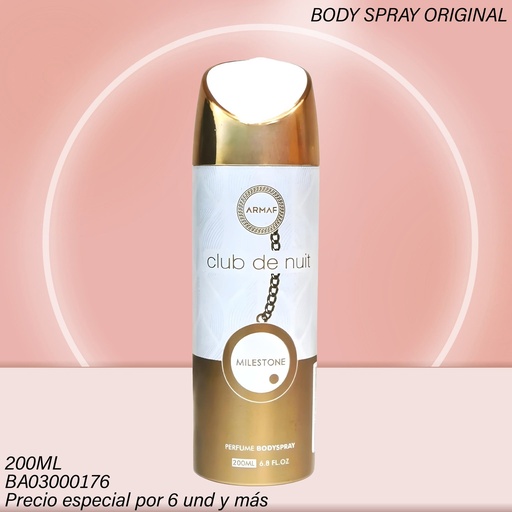 [BA03000176] BODY ARMAF CLUB DE NUIT MILESTONE 200ML
