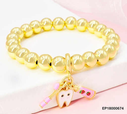 [EP18000674] PULSERA PELOTITAS DIJES: DENTISTAS BE377-294 (CHE)