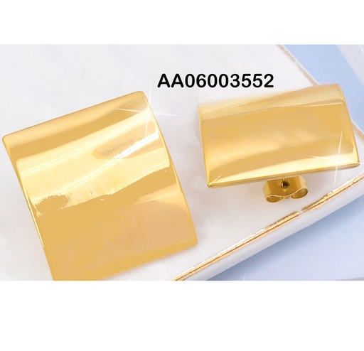 [AA06003552] ARETES DOR PLACA LISA VD084521-149