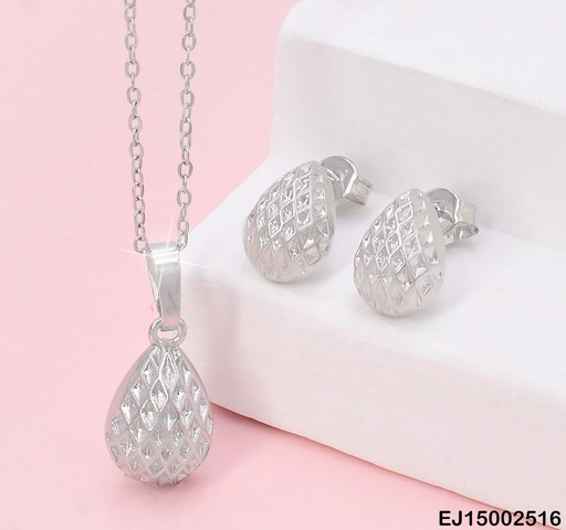 [EJ15002516] SET PLAT GOTA PQ./ ROMBOS GRAB. K7053-205