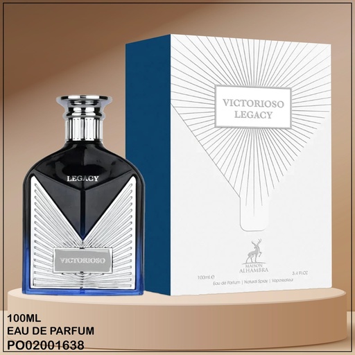 [PO02001638] PERFUME VICTORIOSO LEGACY MAISON ALHAMBRA EDP 100ML