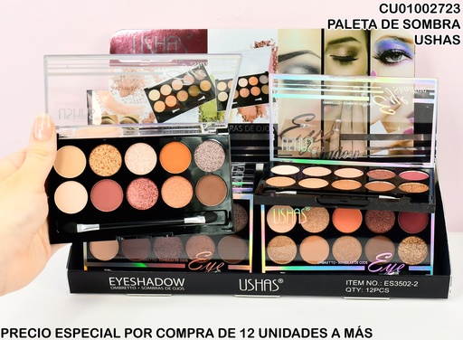 [CU01002723] PALETA 10 SOMBRAS OMBRETTO ES3502-2