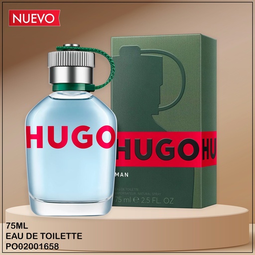 [PO02001658] PERFUME HUGO BOSS MAN VERDE  EDT 75ML