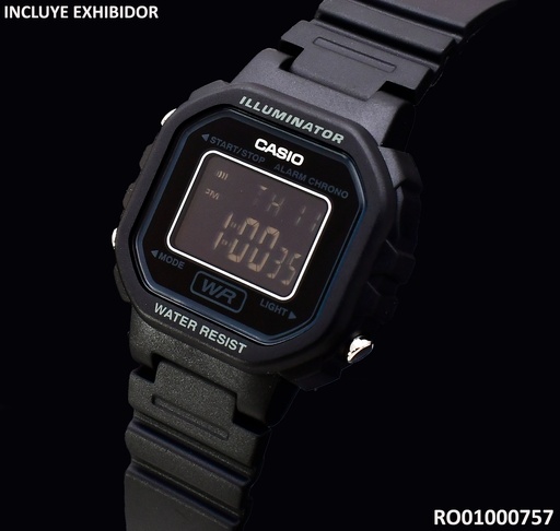 [RO01000757] RELOJ DIGITAL CRONO ALARMA TIMER AUTO CA KCASLA-20WH-1B